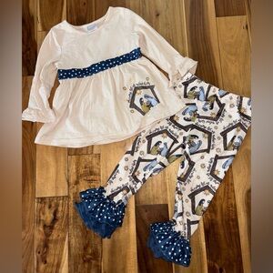 Nativity Christmas Outfit sz S(2T)